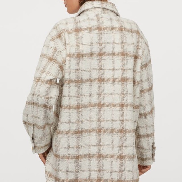 H&M Plaid Shacket - Picture 2 of 8